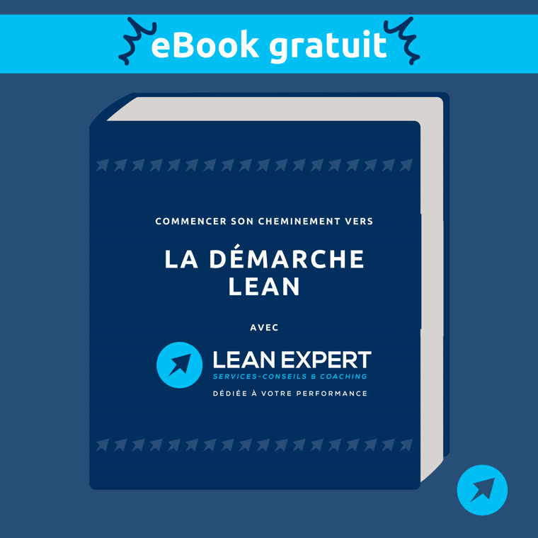 Couverture de l'eBook gratuit La démarche Lean