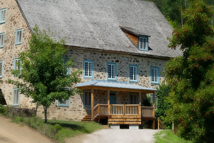Le bâtiment du Moulin de Charlevoix à Baie-Saint-Paul